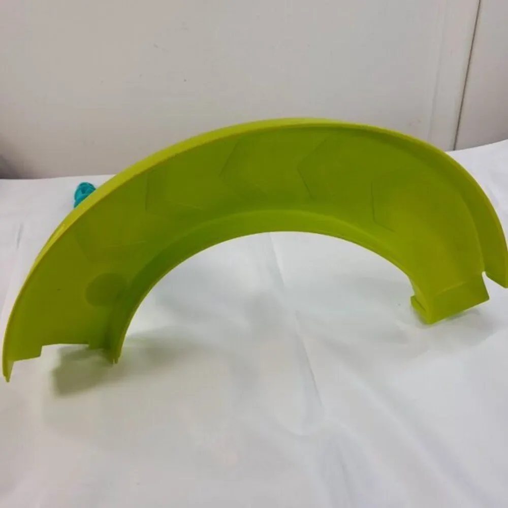 Fisher-Price Little People Launch‎ & Loop Raceway green curve track blue support